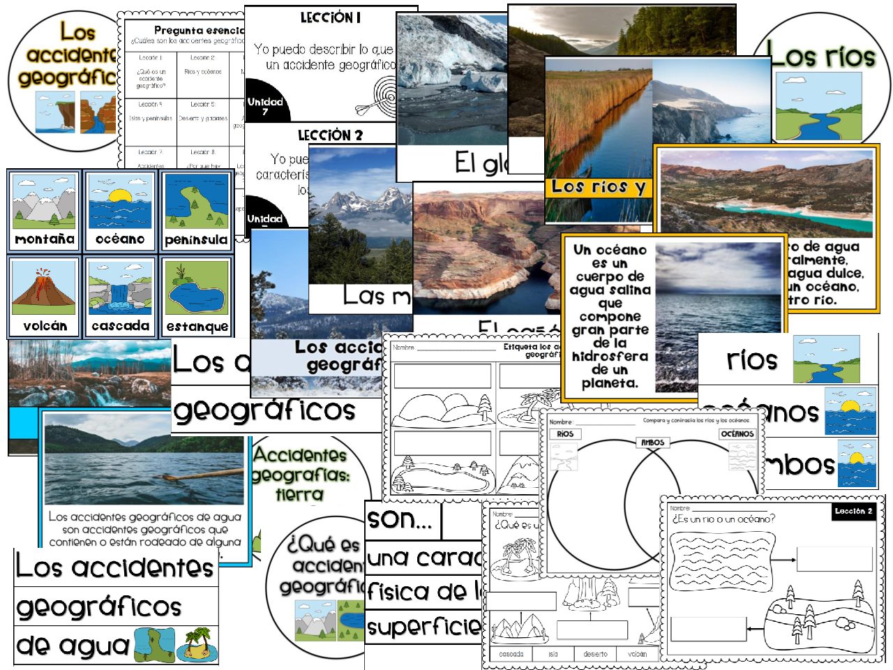 Accidentes Geograficos Para Ninos Tareas 7228